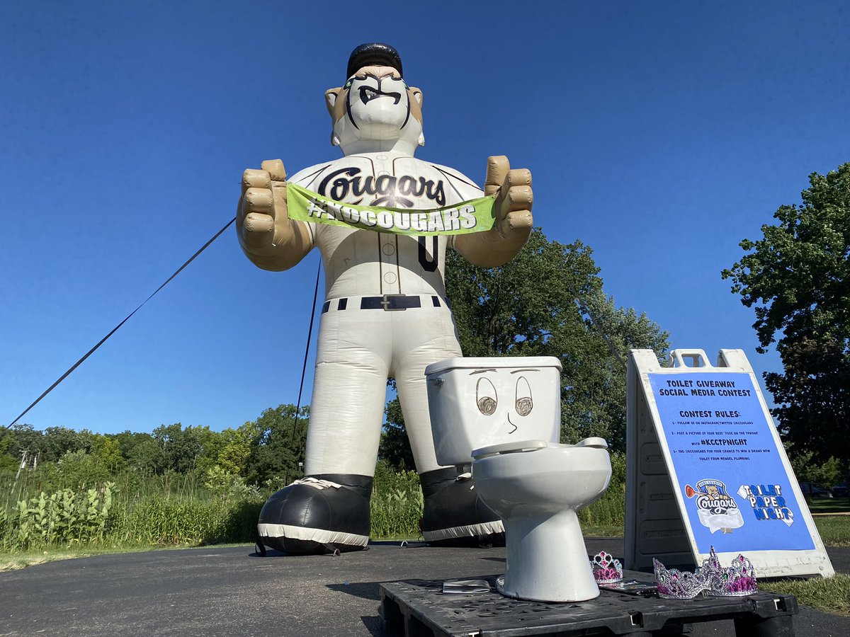 🚽 SOCIAL MEDIA TOILET GIVEAWAY 🚽

Show us your best Poses from the Throne in the KidZone with #KCCTPNight and tag us (<a href="/KCCougars/">Kane County Cougars</a>) on Twitter or Instagram for your chance to win a <a href="/MendelPlumbing/">Mendel Plumbing </a> toilet! 😁

Must be following to enter! #KCCTPNight