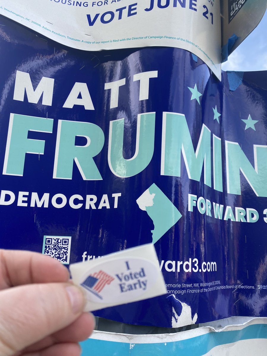 CherryBGirl's tweet photo. @MatthewFrumin for #ward3dc! https://t.co/GiTkCzWP5f