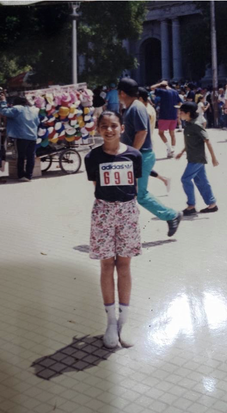 patosilveyra's tweet photo. Found these old pics today 😅
#shoutout to 🇦🇷9-y ear-old me for standing at the front line to run my #firstraceever, even when I didn't have running shoes (just slip-ons) or gear (my mom made all my clothes) like all the other girls there. I finished 5th🏅#believeinyourself https://t.co/QSWjSXxtyO