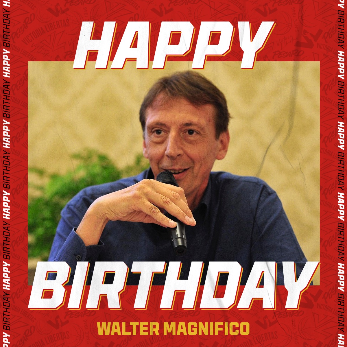 VLPesaro's tweet photo. Tanti auguri a una grande #VLegend ππ
Tanti auguri al nostro Brand Ambassador Walter Magnifico!!! πβͺπ΄π
#HappyBirthday https://t.co/rpHG58Y2tm