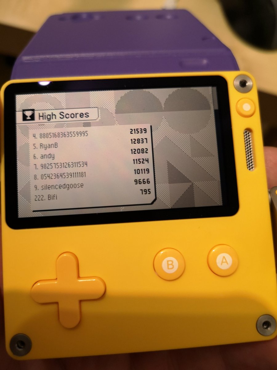 TheBifi's tweet photo. Heute noch im Stream gesagt, das ich endlich meinen Username von 38... ändern will und nun ist es möglich 😊
Sau gut, auch wenn mein HighScore in #HyperMeteor noch nicht so hoch ist 😅
#PlayDate https://t.co/dX5M86sSGp