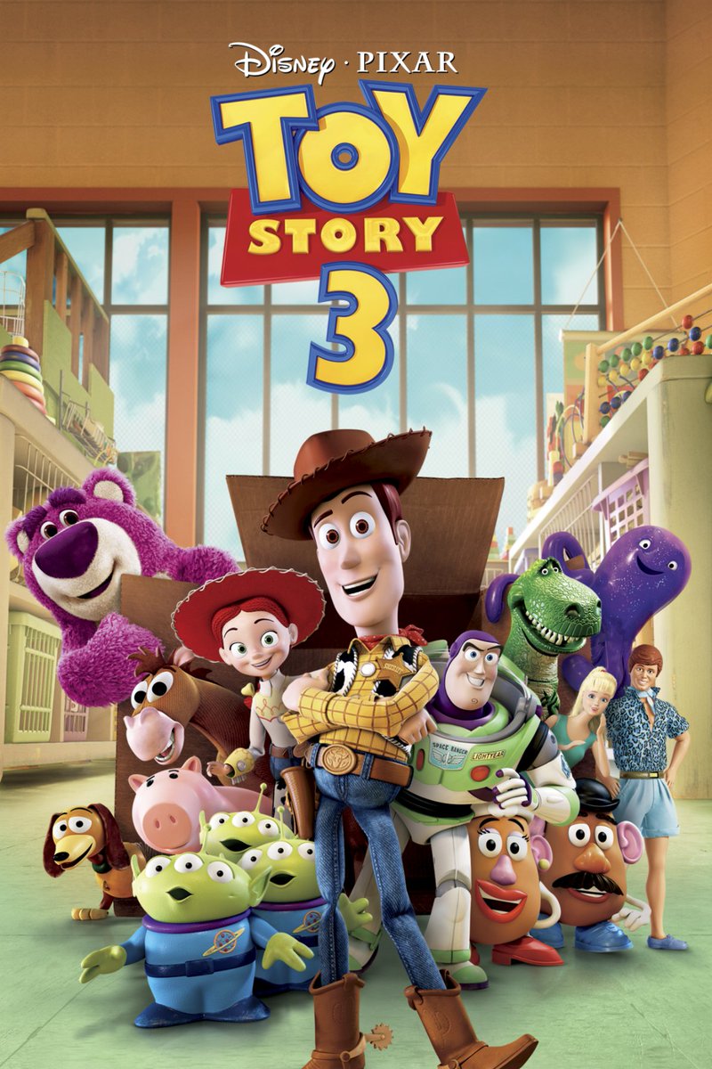 Pixar's tweet photo. The film that pulled at our heartstrings. Toy Story 3 hit theatres on this day in 2010. https://t.co/GnjAwOyBmW
