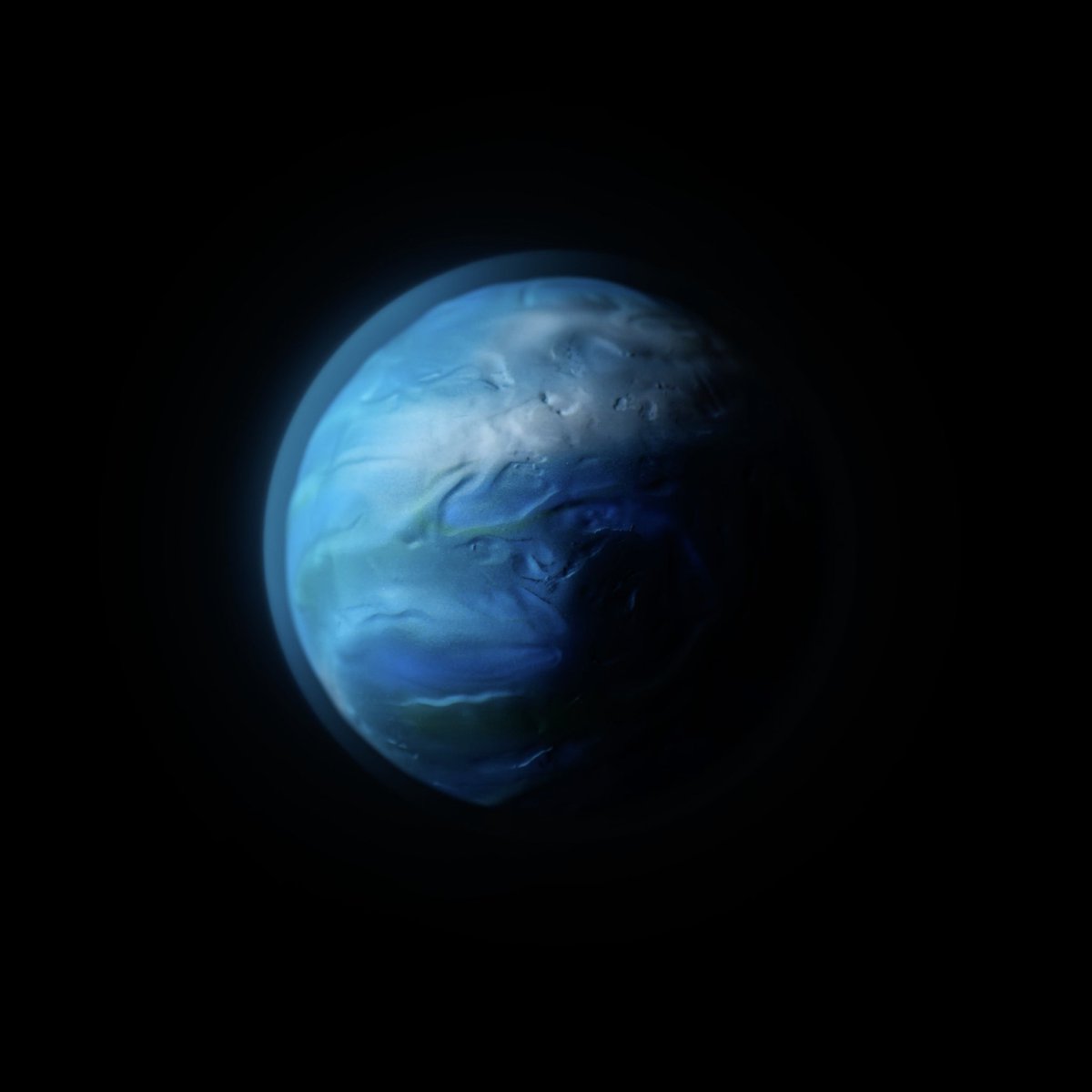 PlanetLord2's tweet photo. #NewNFTProfilepic The first planet of the @ArkaiInfinity original 8. Hand crafted by me. #NFT https://t.co/XCWRQOdGC1