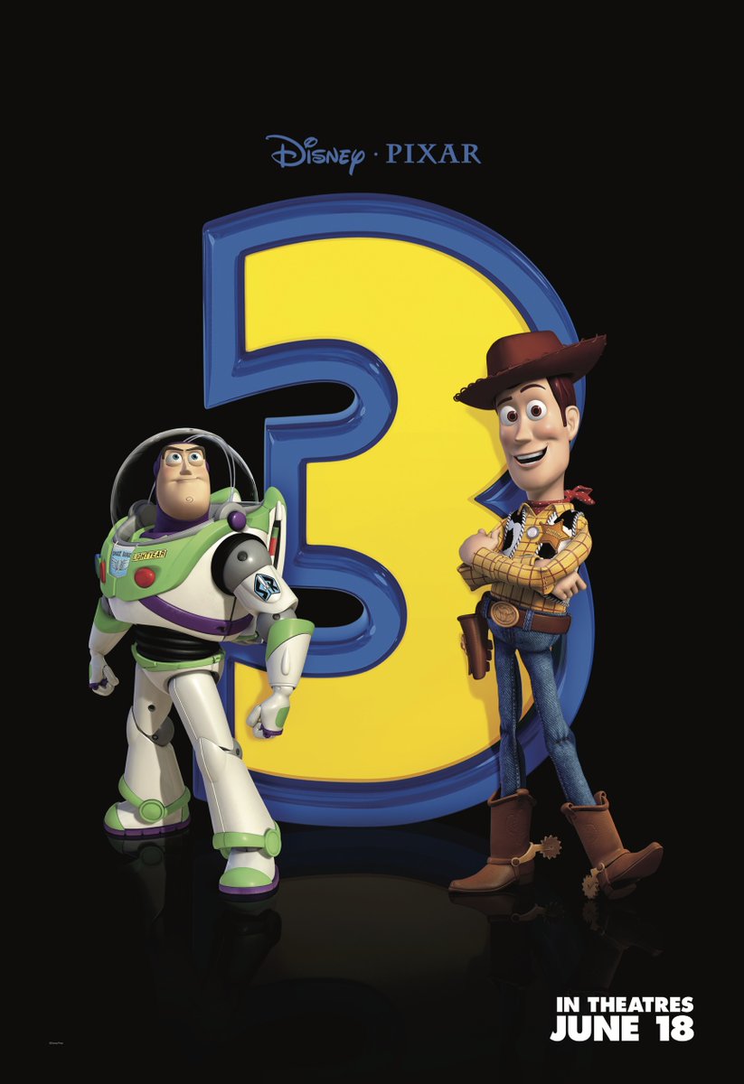 Pixar's tweet photo. The film that pulled at our heartstrings. Toy Story 3 hit theatres on this day in 2010. https://t.co/GnjAwOyBmW