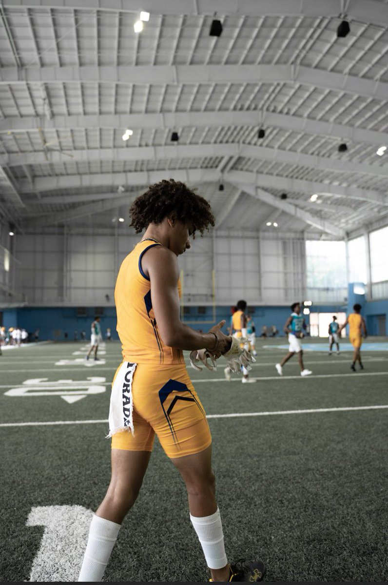 DamonMcDaniel_'s tweet photo. Had a great time yesterday at UNC King Of The Hill 7-on-7 tournament #AGTG #classof2026 #true8thgrader #branchset #ready2work๐ฏ https://t.co/fKR0NeJ8uY