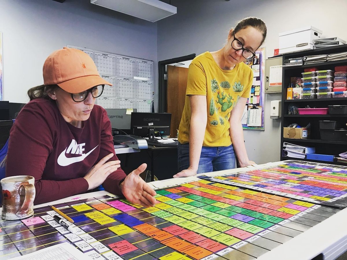 BASISed's tweet image. Putting the schedule together is always a summer puzzle for our schools! The mastermind academics team at #BASISOroValley is making all the pieces fit for this fall!