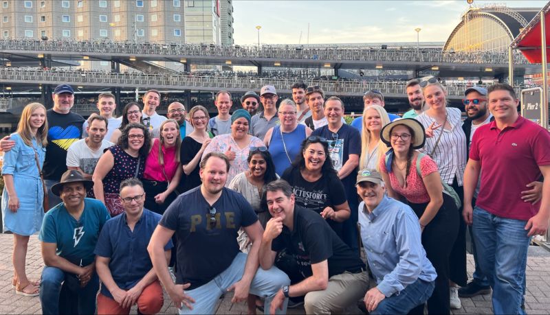 Charlie Isaacs (@charlieisaacs) on Twitter photo Awesome kick-off dinner for <a href="/YeurDreamin/">YeurDreamin'</a> in #Amsterdam We cruised the canals and had a delicious dinner with some of my best friends. #dreamjob #ohana <a href="/salesforce/">Salesforce</a> Awesome kick-off dinner for <a href="/YeurDreamin/">YeurDreamin'</a> in #Amsterdam We cruised the canals and had a delicious dinner with some of my best friends. #dreamjob #ohana <a href="/salesforce/">Salesforce</a>