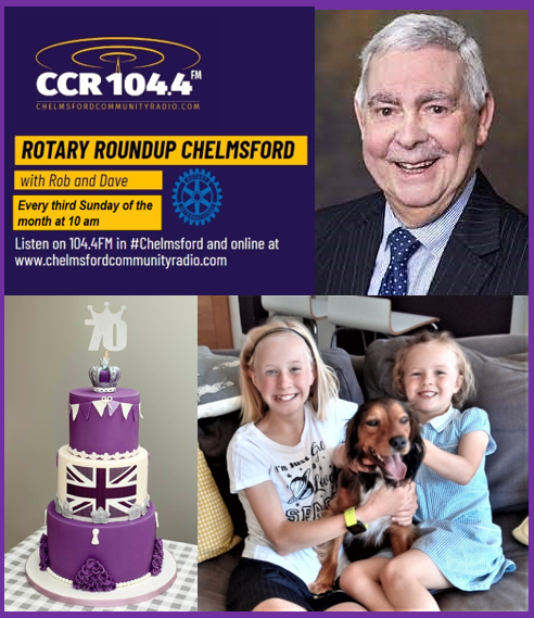 MildmayRotary's tweet photo. #RotaryRoundup Sun19 June 10-noon @ChelmsfordCR features @ChelmsMayor special guest #GreatBaddowCharityRaces + 2 2-mile runners + pet, Graham Hart 3-tier cake + lots more. All tracks played mention โfatherโ, โdadโ โpapaโ @SanctusCharity #PlatinumJubilee @EndPolioNow @RIE1240 https://t.co/tw0q4yMl7c