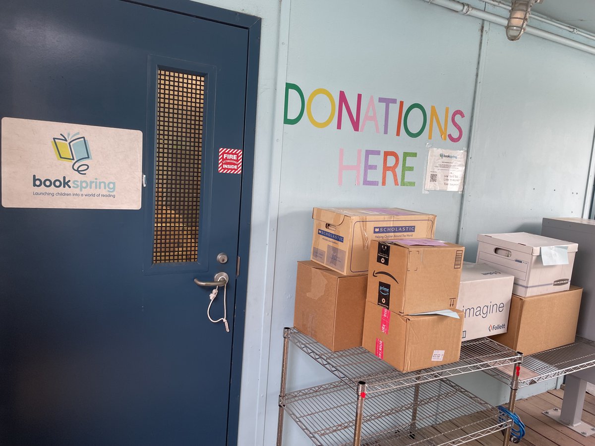 Laura Reeb (@spicewoodlib) on Twitter photo Our <a href="/bookspringatx/">BookSpring</a> donation is bigger this year, due to teachers having to clean out their rooms for HVAC repairs this summer. Luckily, other kids will benefit! Our <a href="/bookspringatx/">BookSpring</a> donation is bigger this year, due to teachers having to clean out their rooms for HVAC repairs this summer. Luckily, other kids will benefit!