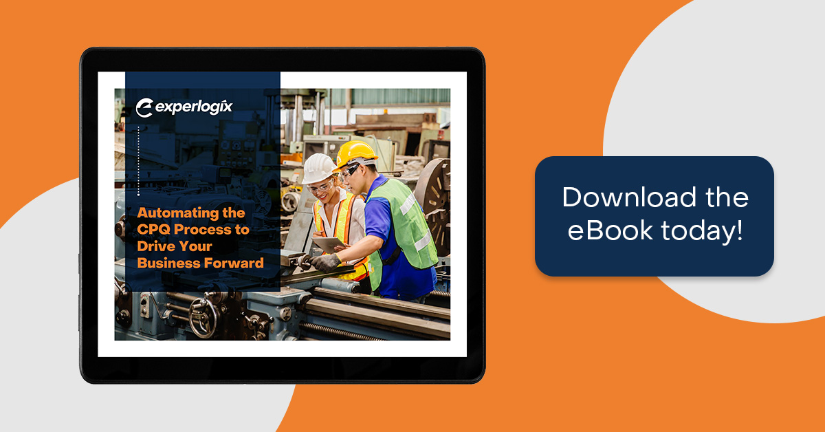 experlogix's tweet photo. Complex configuration and purchasing processes benefit from the guidance of a CPQ system with greater efficiency, improved quoting speed, and reduced errors or re-work. Learn more in this ebook. #MSDynamics #CPQ #CPQsoftware #ConfigurePriceQuote https://t.co/0AGJfYMIzK https://t.co/kwrzFSZ6U7