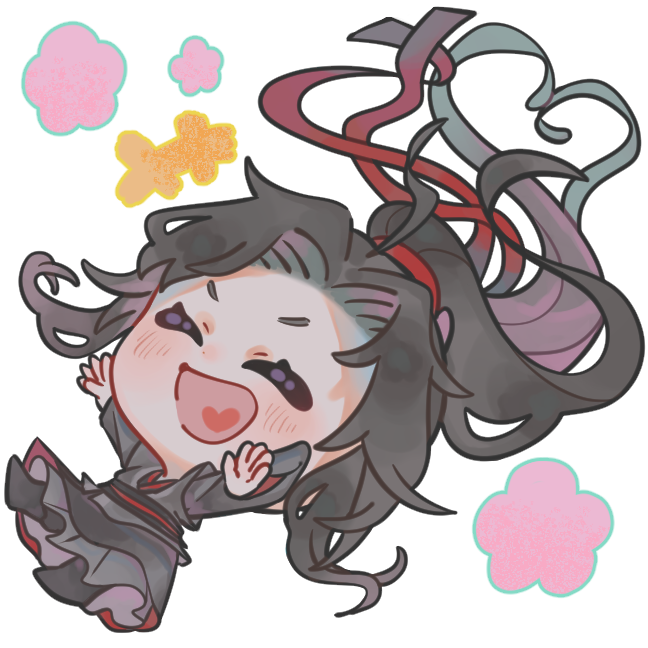 ᑭᗩᗪᗩ 交流会のアクキー予定のイラストです かわいく描けた 5 くらいかな繋げて二つ繋げてアクキーにするだす 魔道祖師 Mdzs 忘羨 T Co Tv6ipv93ee Twitter