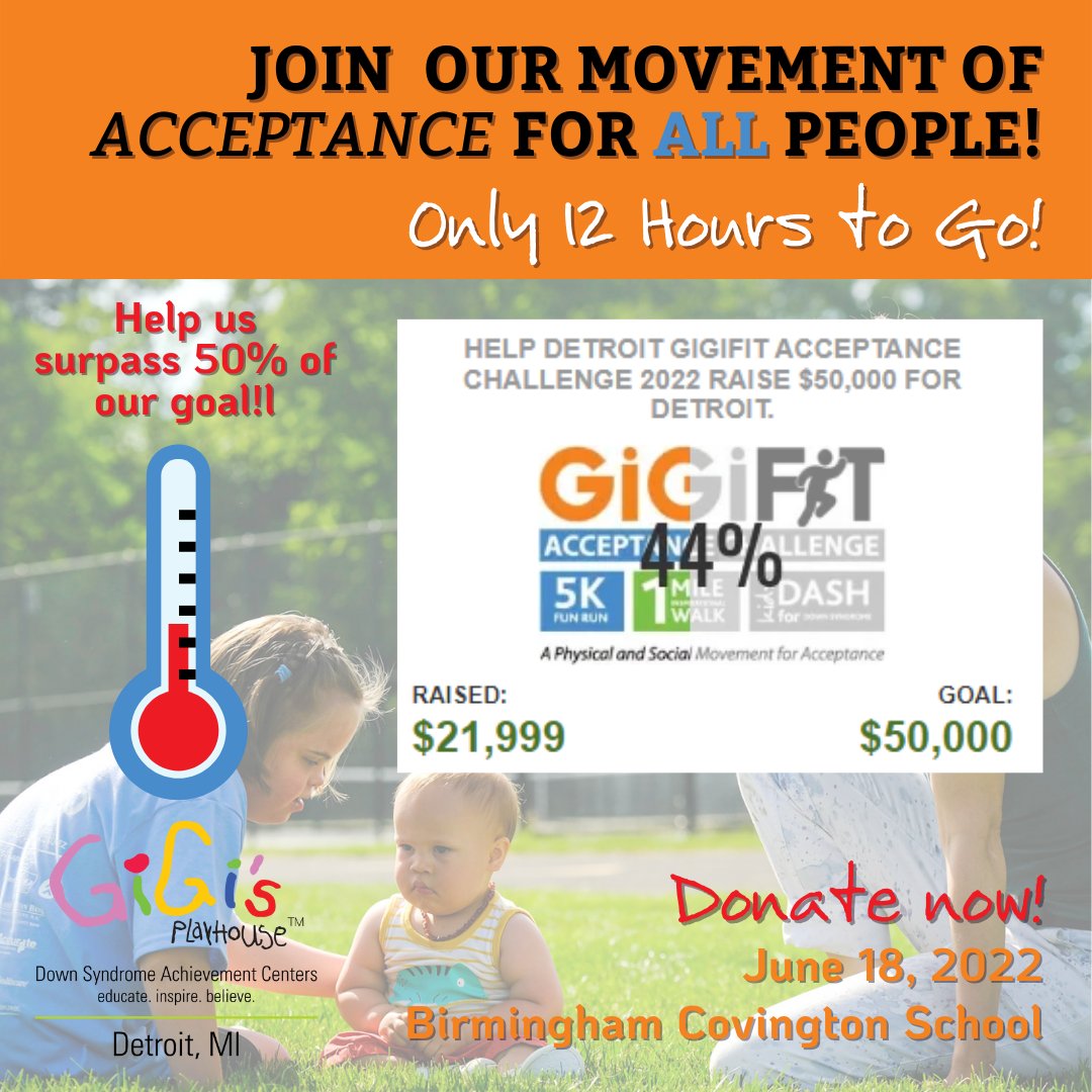 detroit_gigis's tweet photo. We are so GRATEFUL for this community! Through your generosity our Playhouse will continue to offer FREE programs like speech therapy, math and literacy tutoring, vocational and fitness programs and more! https://t.co/Ehc4fHcEqd
#gfac #moveforacceptance https://t.co/g17BRTw753