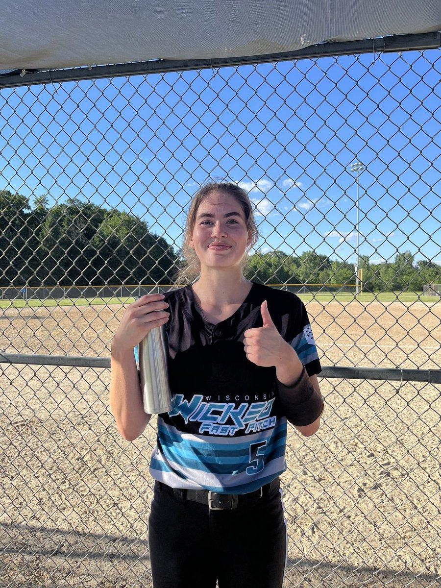 <a href="/brynnebieri/">Brynne Bieri</a> with the no hitter to start our summer season! 10-0 first game, ready to play again!