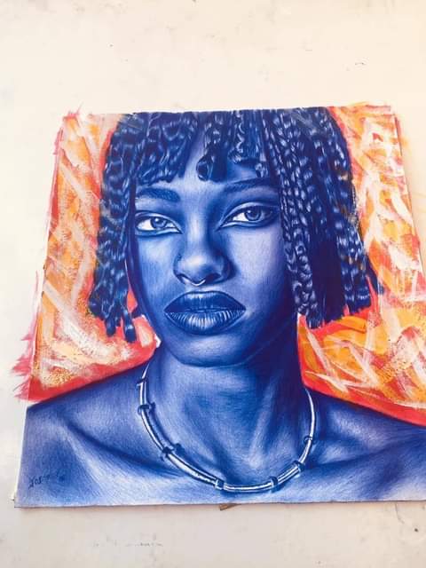 Ballpoint pen drawing on paper
Joesmith Art
Tag <a href="/OfficialWillow/">WILLOW</a> #Viral #NFTNYC2022 #NFTartist #nft 
#WillSmith <a href="/willsmith/">Will Smith</a>