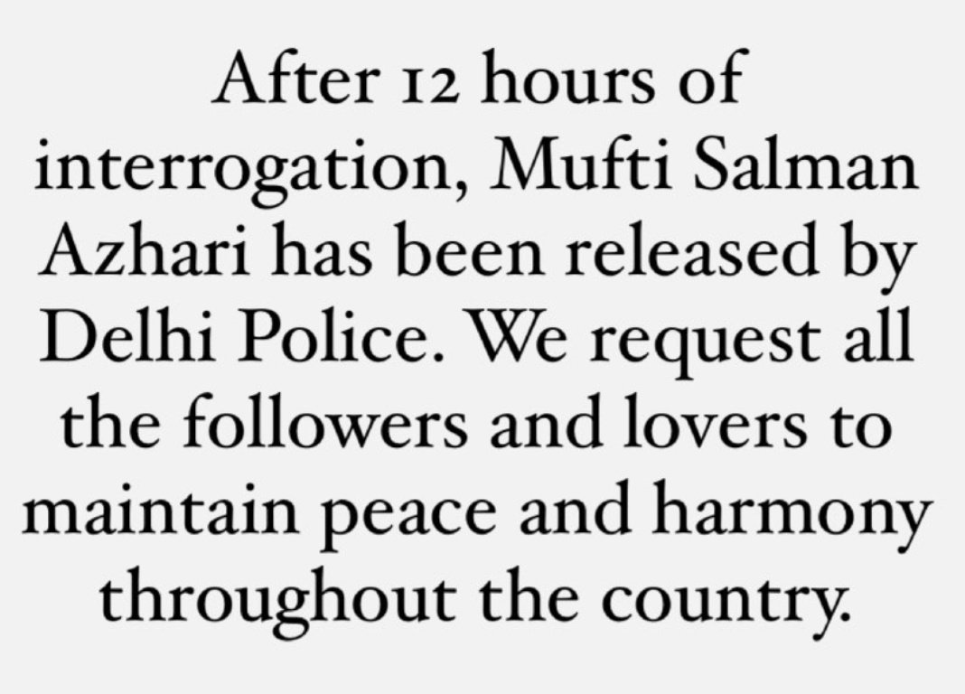 _salmanazhari's tweet photo. Alhamdulillah

#muftisalmanazhari #islam https://t.co/qxNNWmnZlJ