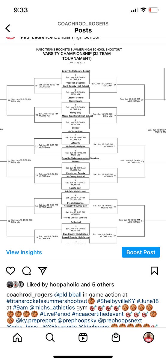 CoachRod_Rogers's tweet photo. @PLDBoysBBall tips off #9am #June18 🏀🎯At #MarnelcMoorman Gym 501 Discovery Blvd #ShelbyvilleKy in @MLCHS_Athletics 🎯🎯🎯🏀🏀🏀🏀🏀 #TitansRocket #SummerShootout @PrepHoopsKY @KY_PrepReport @NextUpRecruits @94fthoops @DeadStock_V @35KYSportsMedia @TravisGrafHoops @KyPrephoops https://t.co/bE3uxdhxxu
