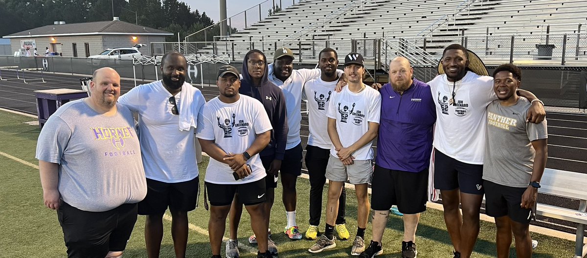 Great seeing all these old guys at the <a href="/jongreenard7/">Jonathan Greenard</a> camp!