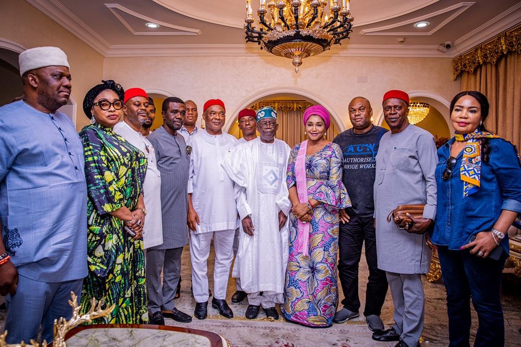 officialABAT's tweet photo. My thanks to Governor Hope Uzodinma of Imo for an engaging few hours. 

I was happy for the opportunity to receive his thoughts on party unity and the path to total victory next year.

#BAT23 https://t.co/zh3MwRpgBv