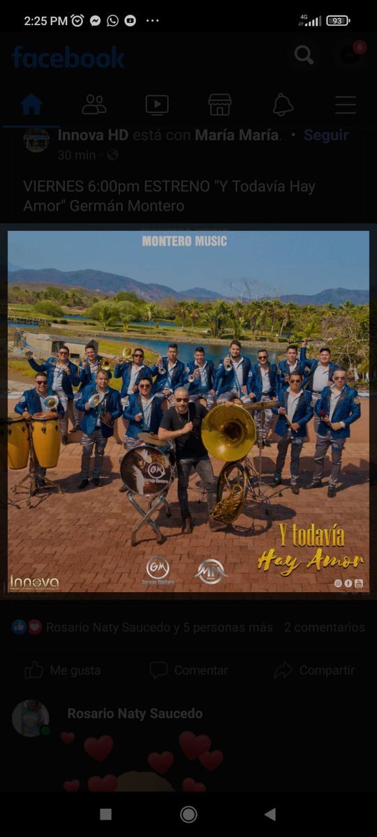 #EstrenoYTodaviaHayAmor
Hoy a partir de las 6 de la tarde ya la puedes escuchar y descargar 
#GermanMontero 
#