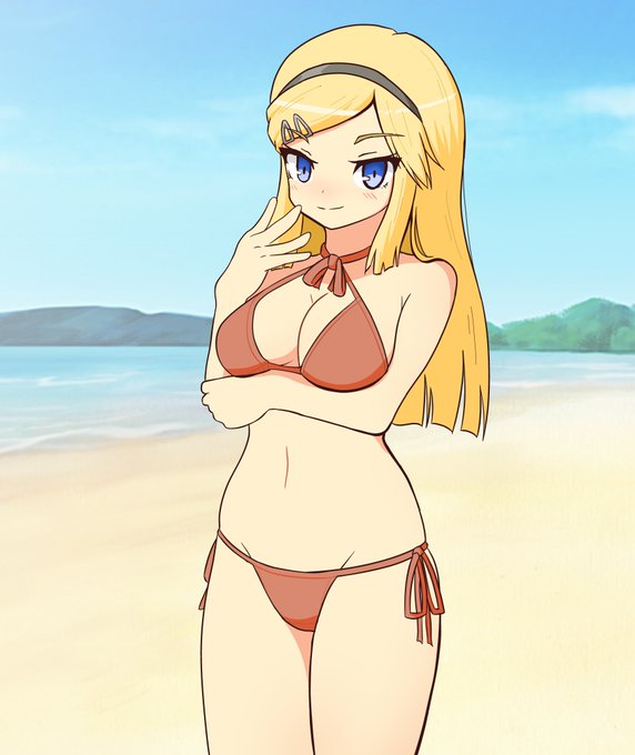 ちょっと盛りすぎたけどアキラお嬢様が描けたぞ🙂
#シロナガス島への帰還 