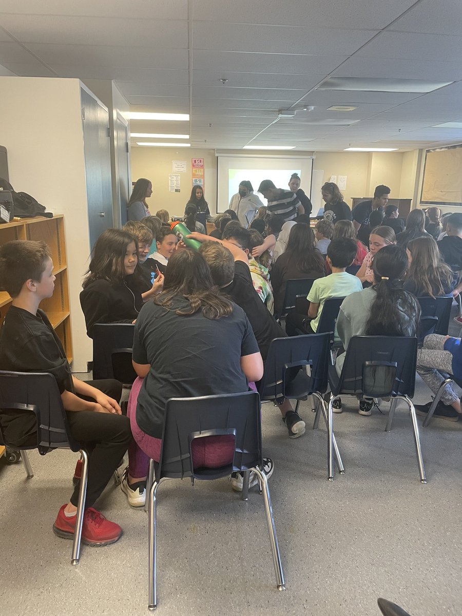 Grateful to <a href="/jemacintosh/">Joanna Macintosh</a> &amp; the <a href="/SandsSec/">Sands Sec School</a> Leadership group for coming and speaking with our Gr6&amp;7 Students about #belonging #racism &amp; becoming Active Witnesses! <a href="/deltasd37/">DeltaSchoolDistrict</a>