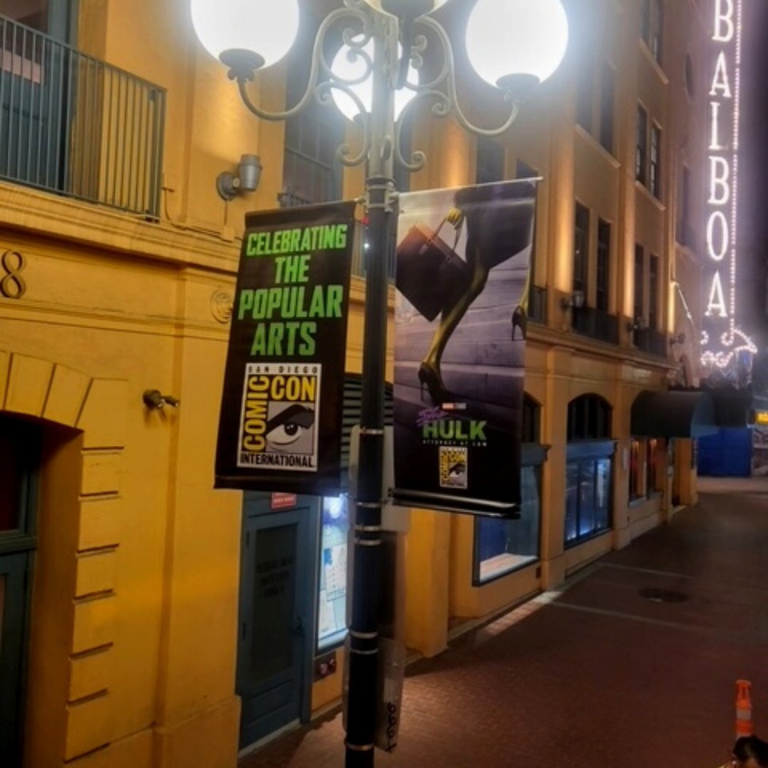 Comic_Con's tweet photo. We're back! #SDCC2022 https://t.co/8CKQmbKMYn