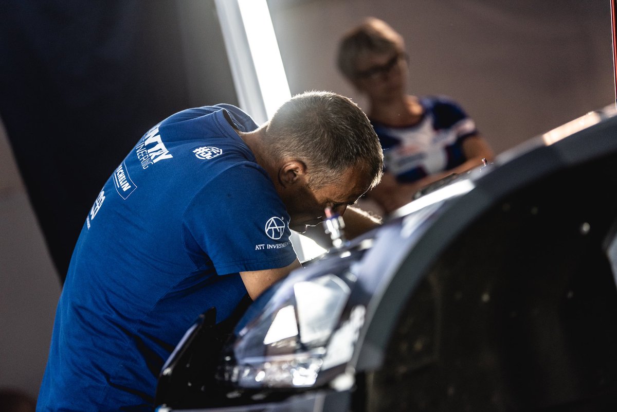 FilipMaresRally's tweet photo. Po dnešní etapě přenocujeme na 3. místě se ztrátou 8,3 vteřiny na prvního. Ztráta není veliká a zítra nás čeká ještě celý den, takže se nevzdáváme a budeme se snažit zabojovat! 💪
#michelinpilotsport #ahprofi #pmxrallymanagement #freerallyservice https://t.co/OT19aOEkXv