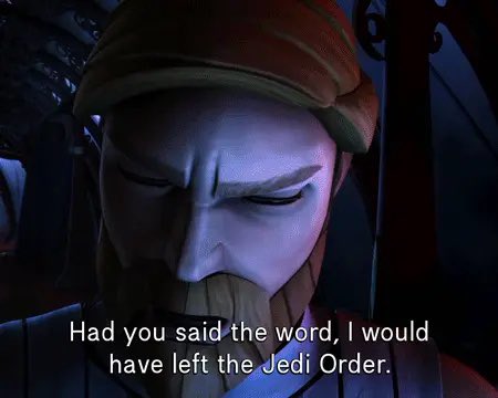 starwars's tweet photo. @kenobisverse AU: Satine said the word. https://t.co/shNV02U8do