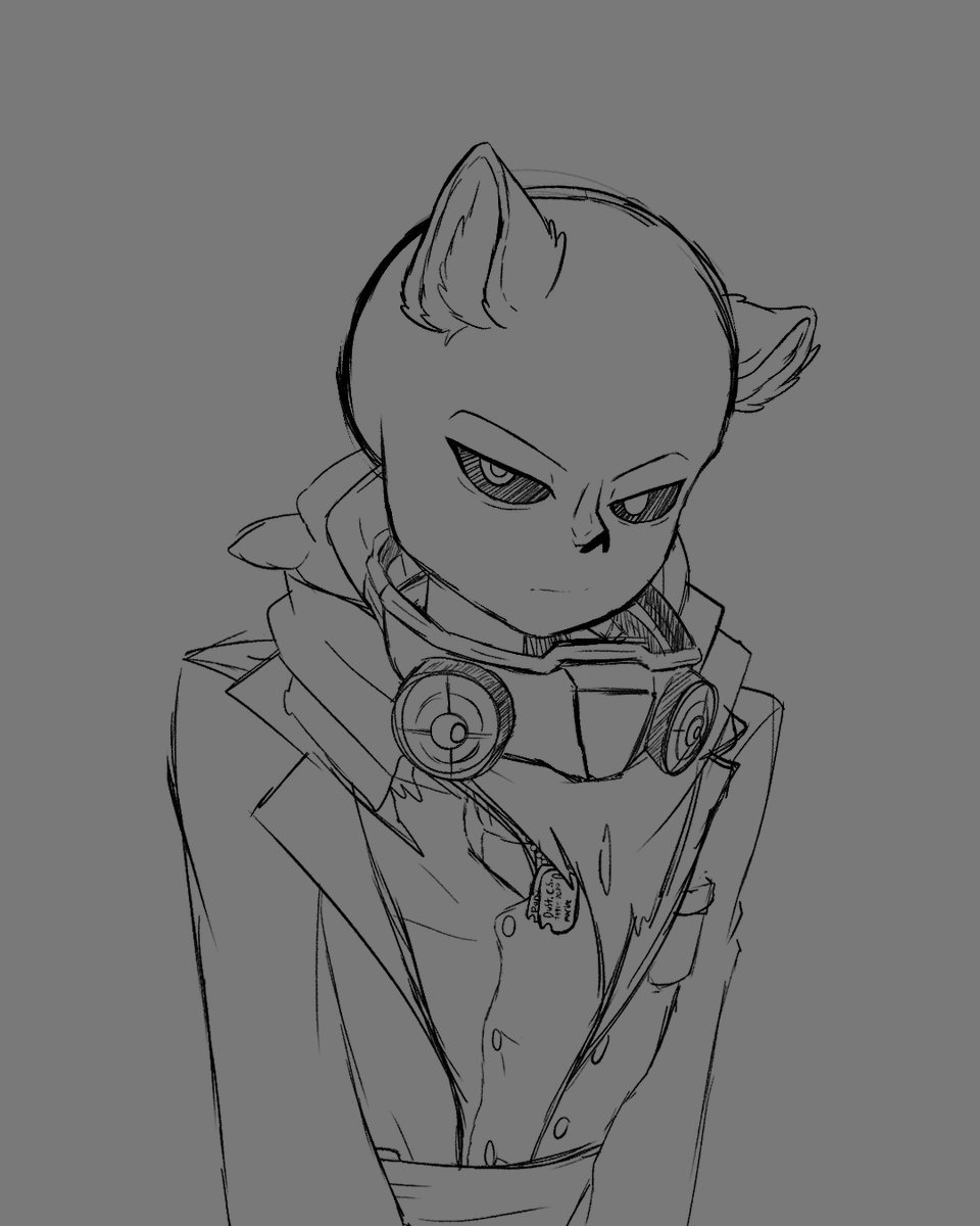 DippyDrawTale's tweet photo. made this so I can start trying to design his face markings...
so it isn't the best but who cares XD
#cdust #dustsans #undertale #mafiaau #sans #dusttale https://t.co/uVkfx4rn10