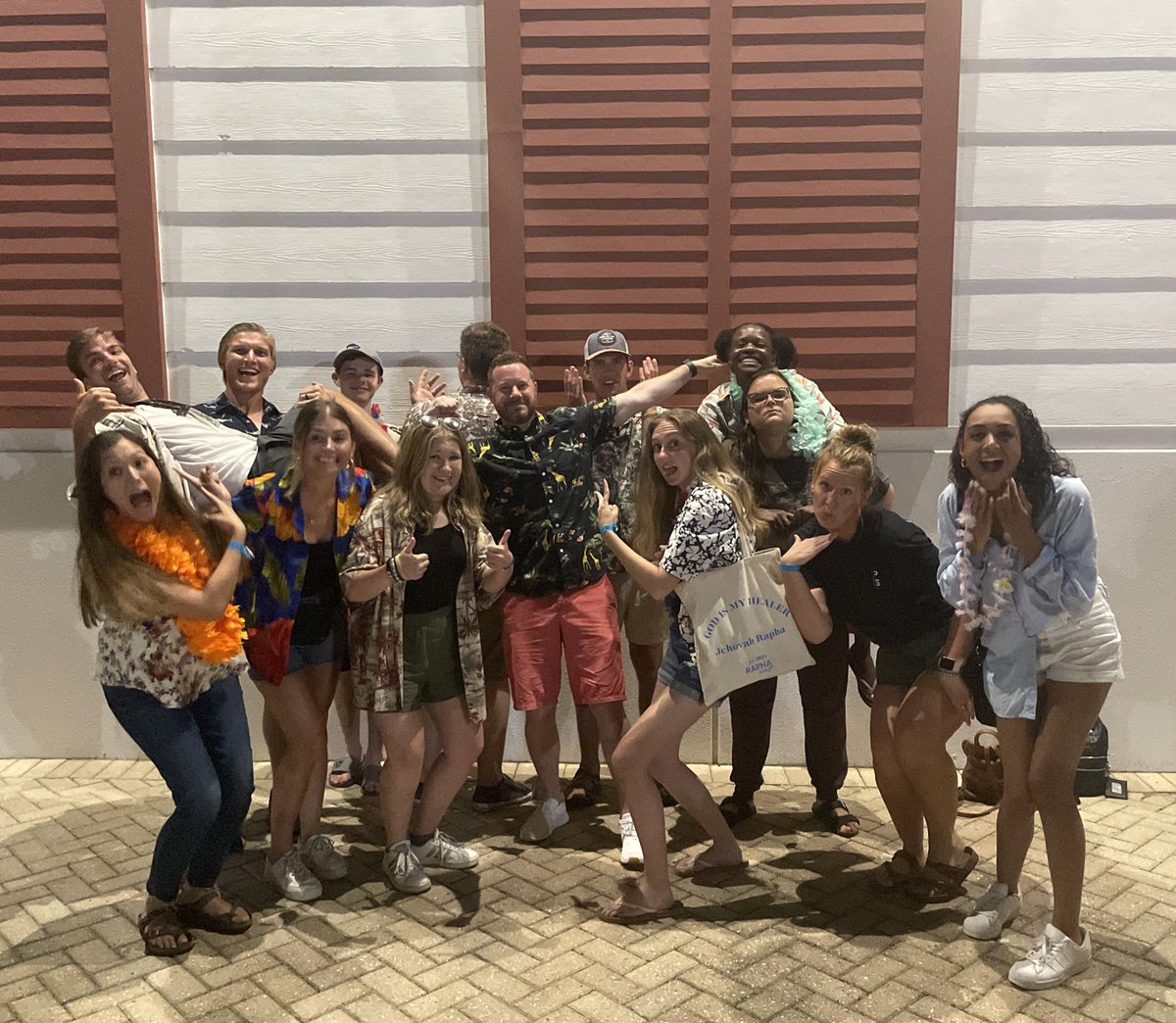 NateGalloway's tweet photo. Big shout out to these two ladies and an amazing group of student leaders for helping to provide students with a great week away at camp! Also small shout out to Jerry, a.k.a. the camp binder. #PiedmontStudents #StudentLifeCamp https://t.co/8qncIvD38h