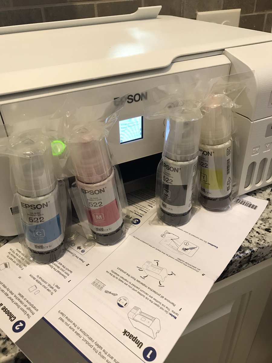 Krishnapatelart's tweet photo. Bought an Epson printer for all my merch! I can make stickers and keychains and everything! Thanks guys! 🌈💕🎉😁 https://t.co/M2iVPWUl62