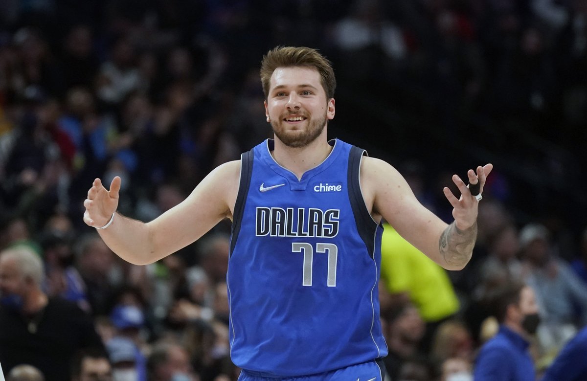 FanDuel's tweet photo. Who wins a MVP award first? 

❤️ for Josh Allen
🔁 for Luka Doncic https://t.co/vjS3stWxdN