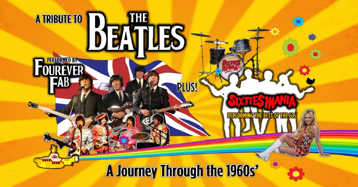 <a href="/FoureverFab/">FoureverFab</a> and <a href="/60sMania/">Sixtiesmania</a> are returning to <a href="/southpointlv/">South Point Hotel</a> in #LasVegas on August 5 - 7 to perform the best of #TheBeatles and hits from #1960s! Don't wait until last minute and get your ticket today at am.ticketmaster.com/southpoint/buy… #VegasShows #Concerts #60sMusic #Oldies #BeatlesMusic