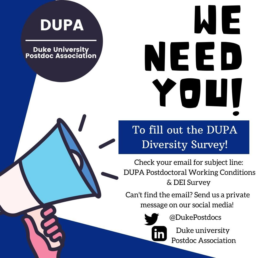 Duke University Postdoc Association tweet media
