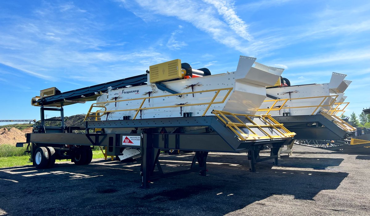 TheChadColby's tweet photo. Thanks @TCI_2000 👍👍
Always great to get #NewIron this high-frequency screen heading to @IEGProducts client in Alabama Tuesday. https://t.co/EYyiFeIy7O