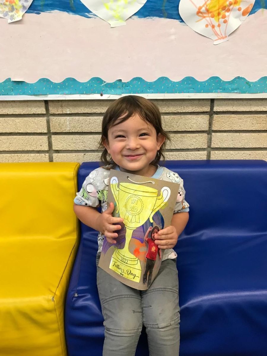 Our Learning Center children made crafts and cards for their special fathers and father figures in their lives. These heart-warming smiles show how proud of their artwork they are!😁 #BGCHV #Nonprofit #OrangeCounty #FathersDay