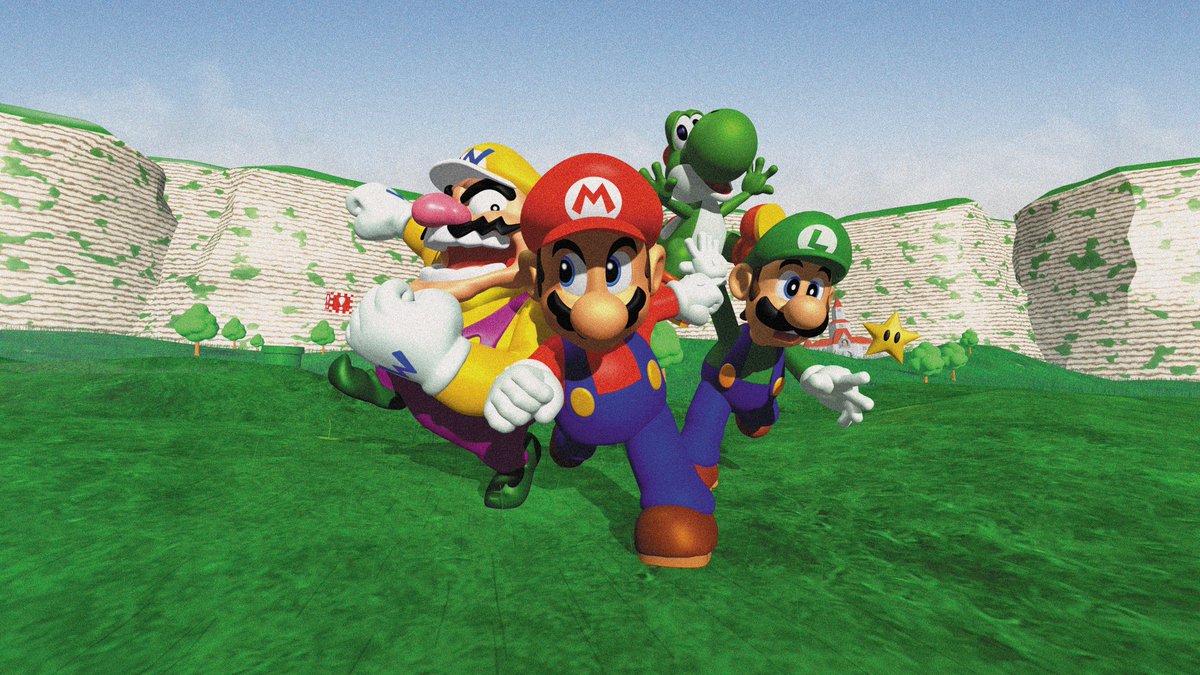 Super Mario 64 DS....but it's 1996.

#SuperMario64 #NINTENDO64 #SuperMario #Blender3d #Nintendo
