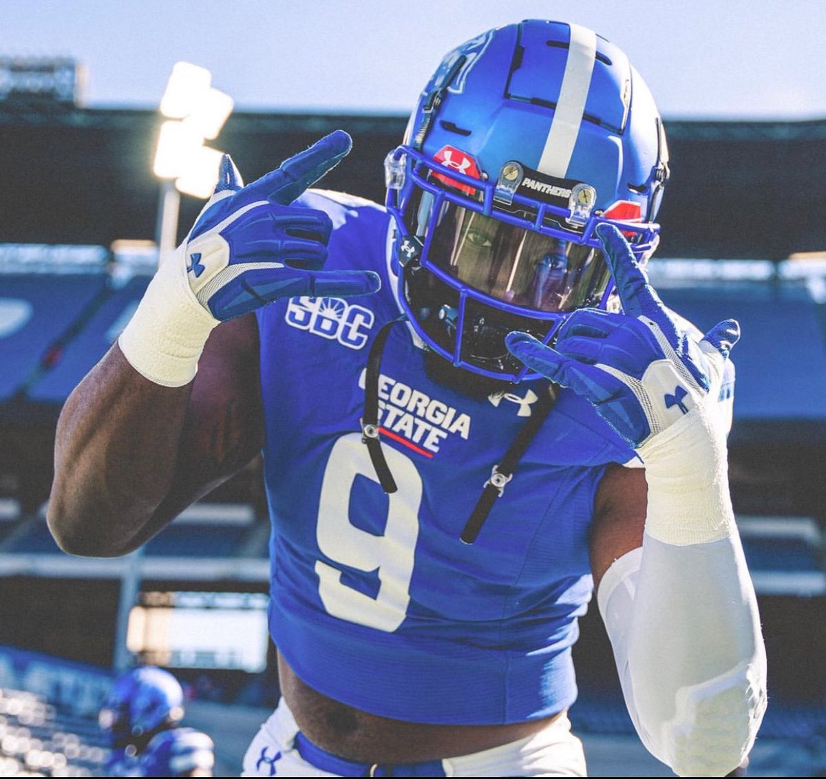 Therealfleming_'s tweet photo. Blessed to receive a(n) offer from Georgia state @_CoachEllington @CoachSElliott @coachscott33 https://t.co/heShGVc3Vj