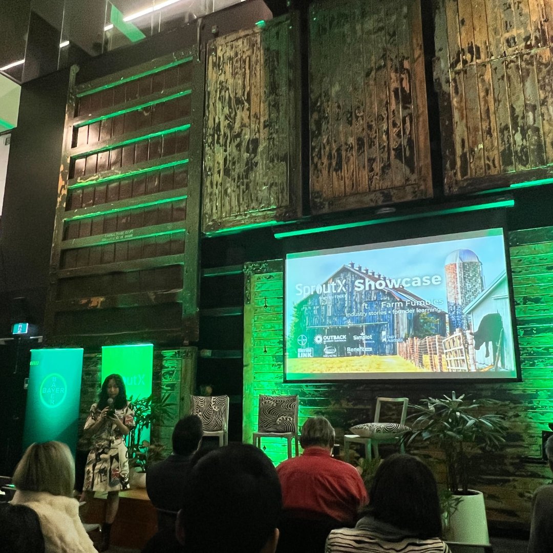 FFN Director Lauren Roellgen attended the <a href="/SproutX_/">SproutX Agtech</a> AgTech Showcase 2022 in Melbourne this week. Great to see Australia’s AgTech industry continuing to gain momentum and to hear from some influential players in the space.