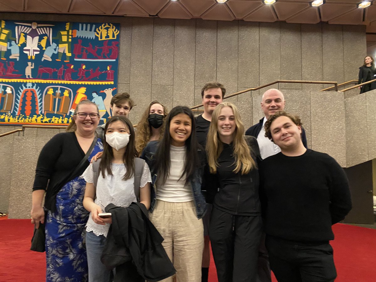 Billy_Ows's tweet photo. Great way to end a long week. Thank you to Mrs. Lord for organizing this amazing trip to the NAC in Ottawa tonight. For the students, it is their first time attending a live professional orchestra. Happy to have Mr. Johnston join us too. https://t.co/KqmQagmknE
