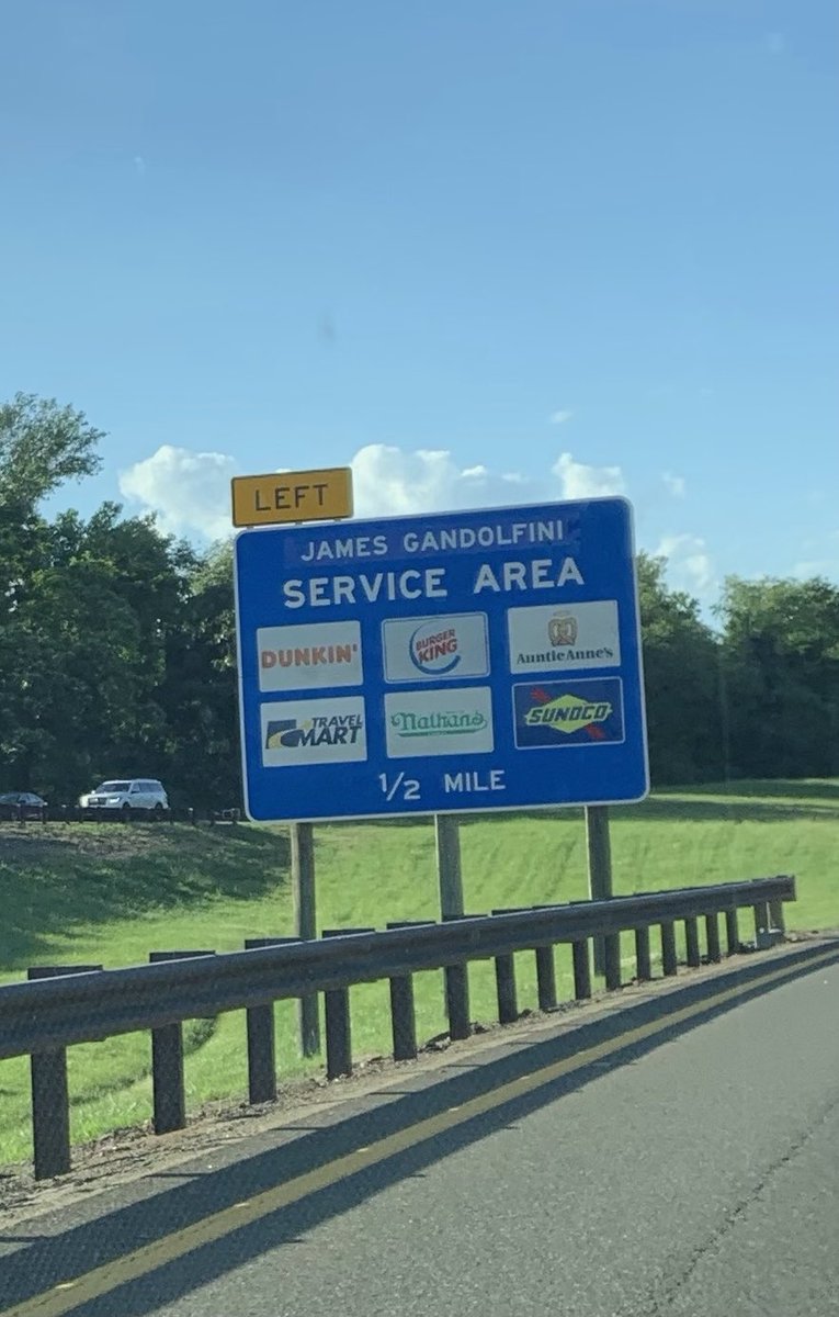Breaking news from the Garden State Parkway: another rest stop name has been updated