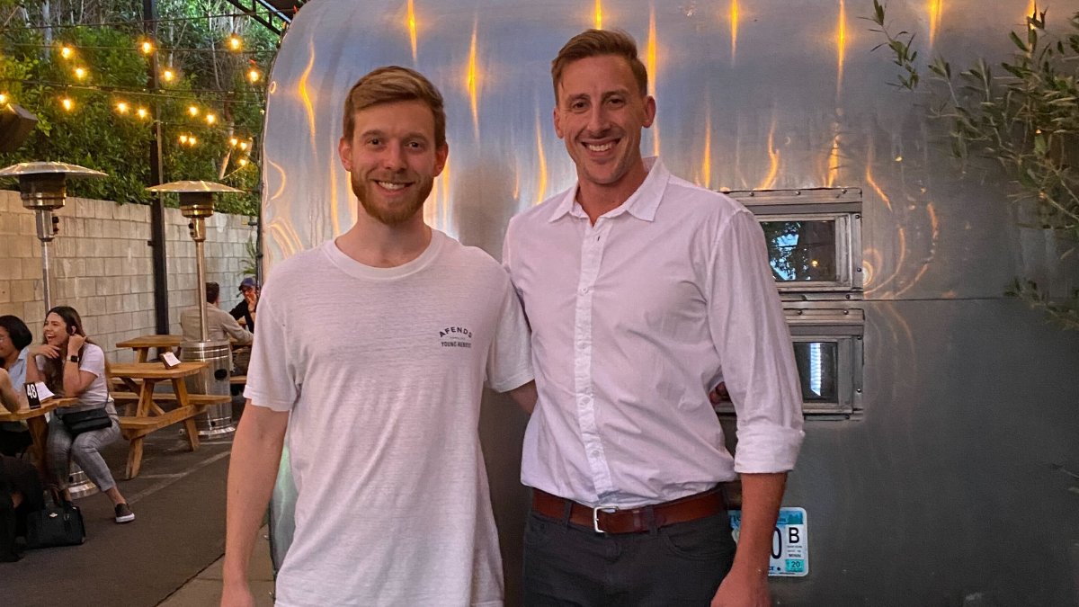 screencrafting's tweet photo. "Traditionally, we've found that period dramas can have a tough time resonating and finding traction on the industry side, but Michael's work was so beautifully executed that we felt compelled to champion it." - #SCWriterDevTeam member Cameron Pinches (pictured w/Michael) https://t.co/ayMzFbHDNc