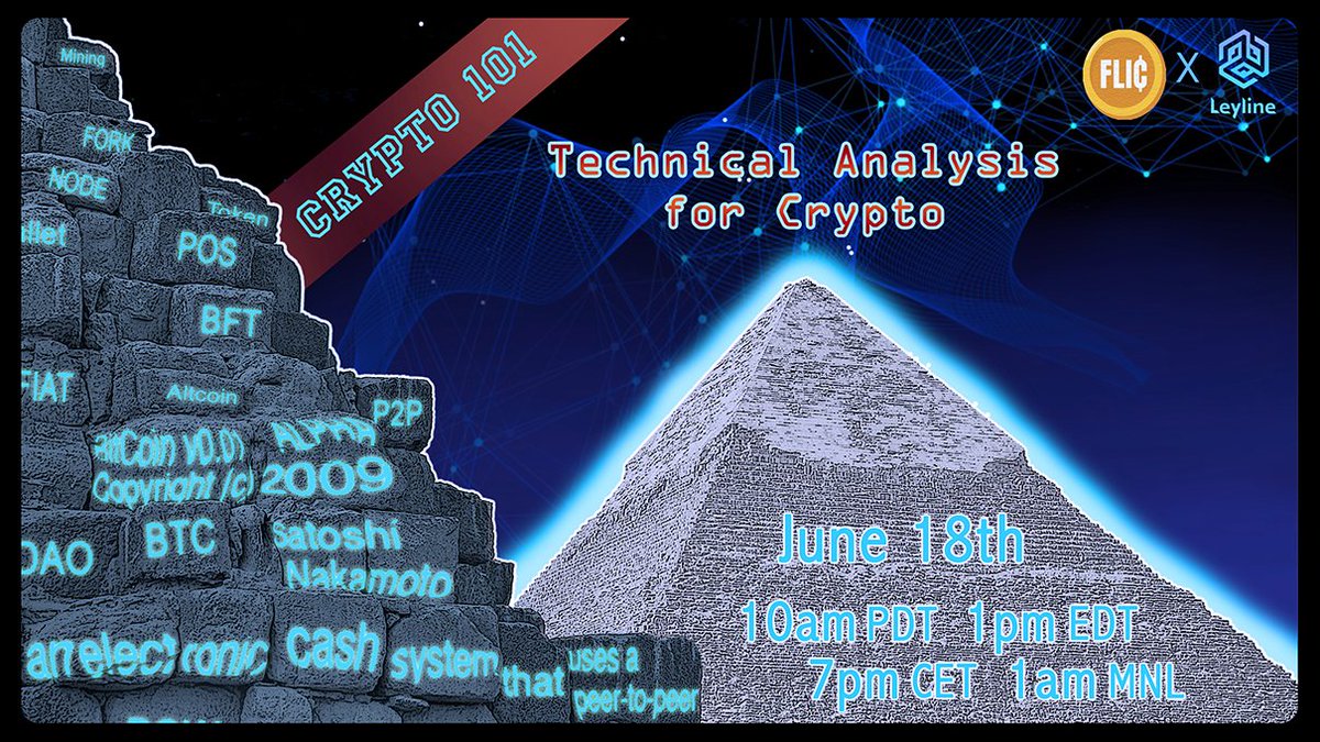 leylinenp's tweet photo. Hey everyone join us tomorrow in learning about the "Technical Analysis for Crypto", with our favorite @joinflic !!!!

You can join tomorrow by hoping on to our Discord!
https://t.co/eCqnhg7p34 https://t.co/AAG1EamgZ9