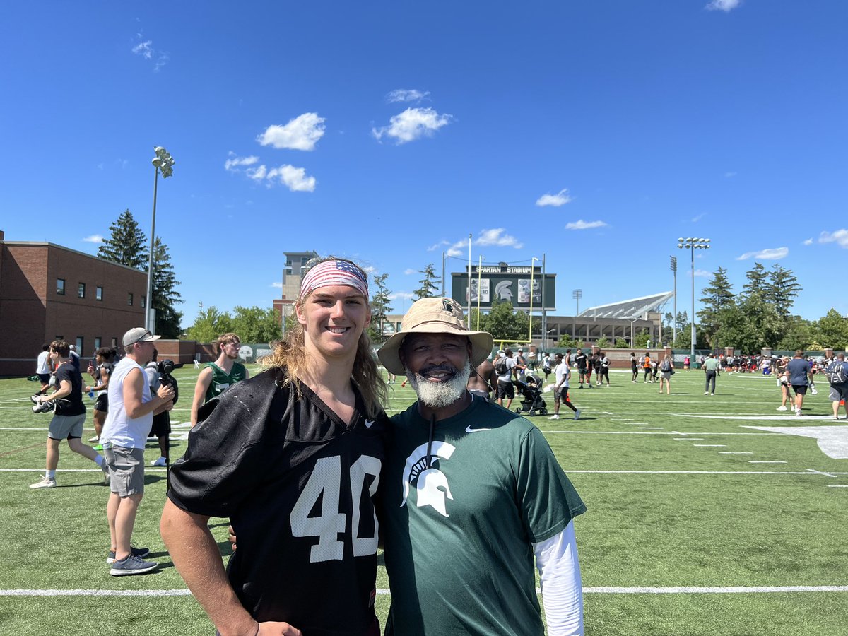 Jake Macphee (@jakemacphee1) on Twitter photo Thank you <a href="/MSU_Football/">Michigan State Football</a> and all of your staff for hosting the camp today. Special thanks to <a href="/Coach_TGilmore/">Ted Gilmore</a> for the help today. It was fun learning from one of the best! Thank you <a href="/MSU_Football/">Michigan State Football</a> and all of your staff for hosting the camp today. Special thanks to <a href="/Coach_TGilmore/">Ted Gilmore</a> for the help today. It was fun learning from one of the best!