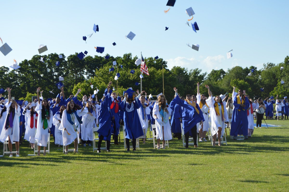 BensalemSchools's tweet photo. Congrats to the BHS Class of 2022. You have been through a lot during the past few years, but you kept moving forward, achieved so much &amp; made Bensalem proud. 
The BHS Class of 2022 collectively earned approx $7.5 million in scholarships. Remember, once an Owl, always an Owl! https://t.co/3L1f5Ya82R