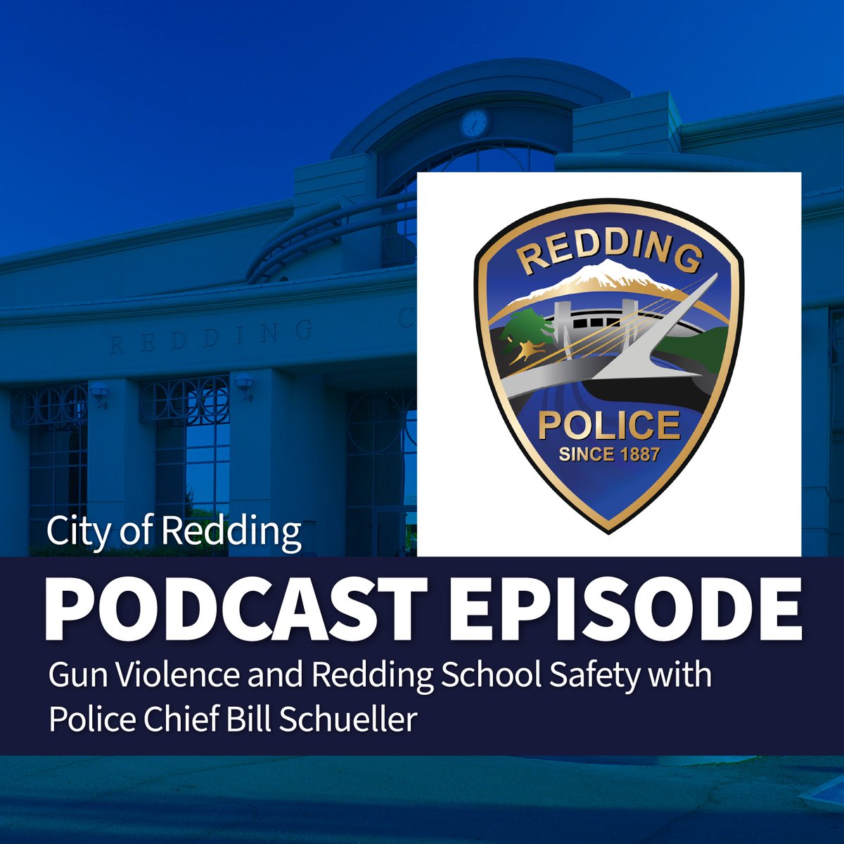 New Podcast Alert: School safety in Redding, police training, proactivity in ensuring student safety, mental health, and gun reform with <a href="/ReddingPolice/">Redding Police Dept. 🚔</a> Chief Bill Schueller.

buzzsprout.com/642793/10812108