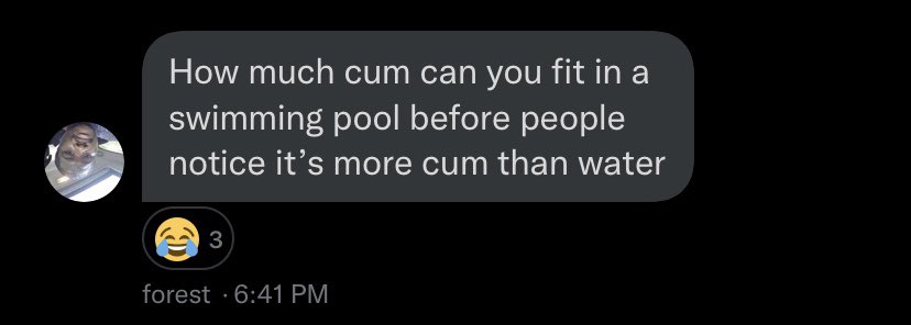 Who let this man go to the pool