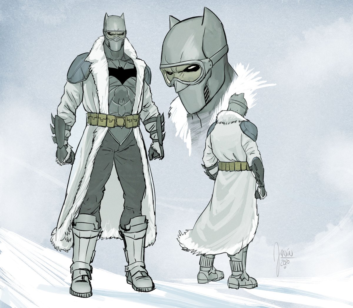 「Also, Batman Endless Winter! Action figu」|Mikel Janínのイラスト