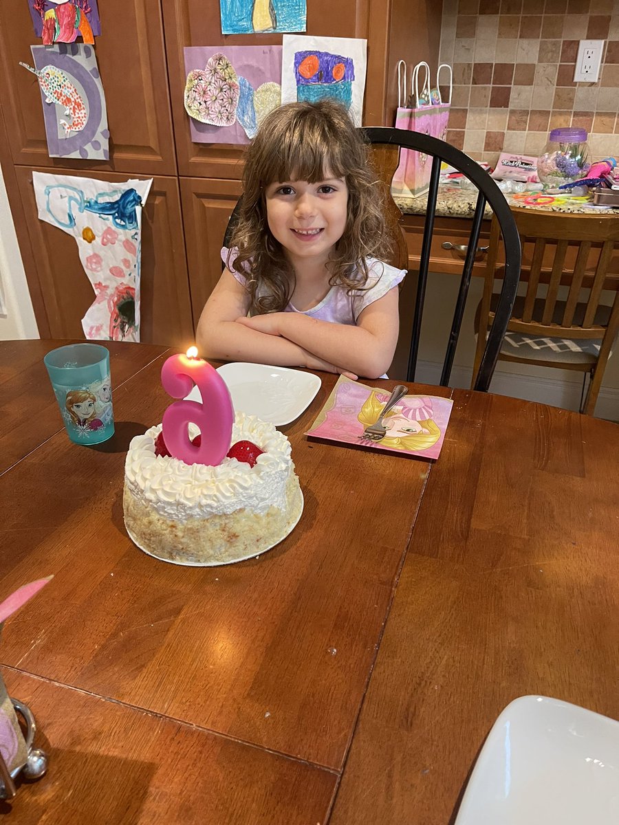 Happy 6th birthday to be little one today