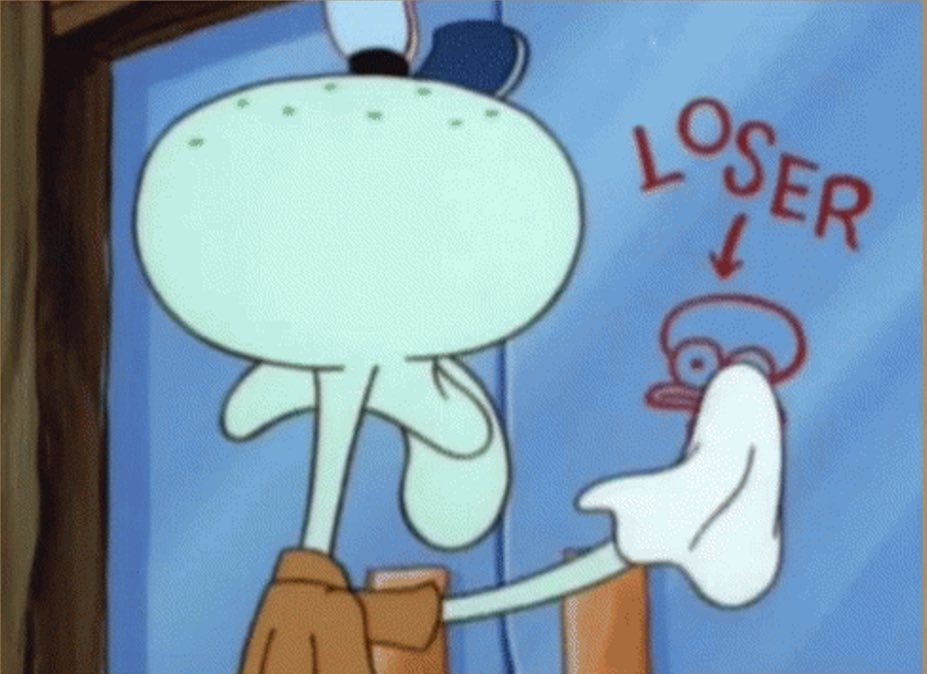 echoanecho's tweet image. me every week hanging my head in shame as i delete my tweets w zero likes